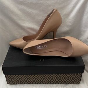Charles by Charles David Nude Heels